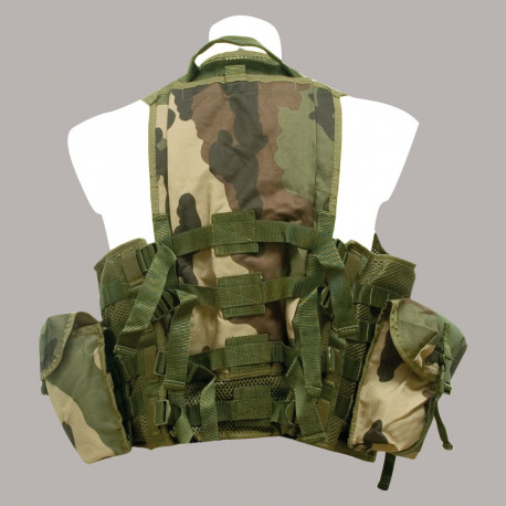 GILET MILITAIRE DASSAUT CAMO CE